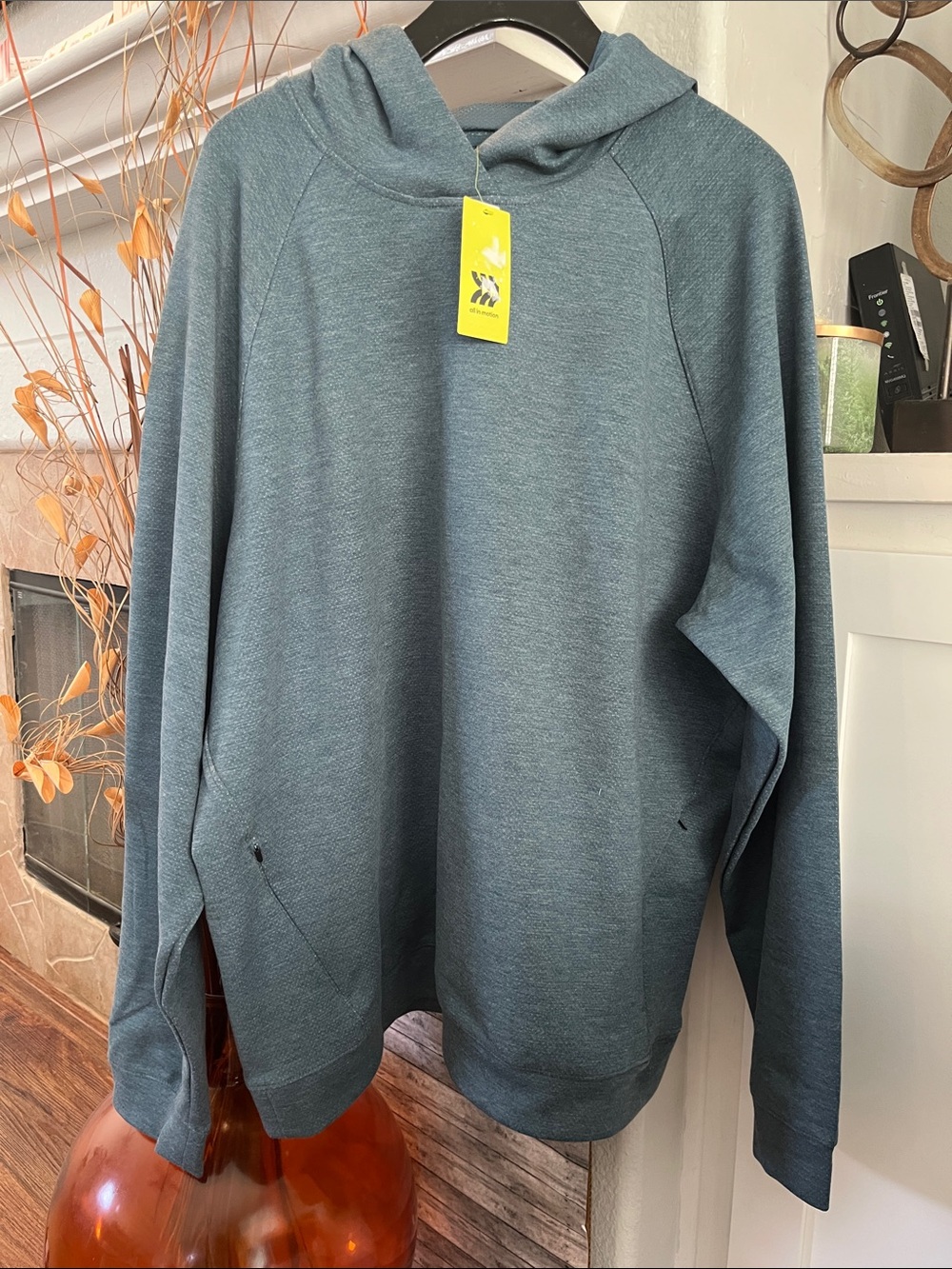 all in motion Men's Hooded Pullover Sweater